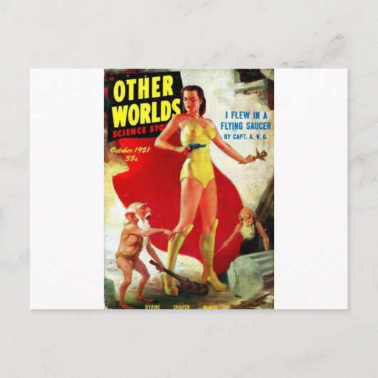 Tuingnomen bij het strand briefkaart (Voorkant)