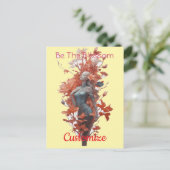 Tuingodin Blossom Thunder_Cove Briefkaart (Staand voorkant)
