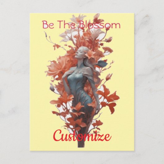 Tuingodin Blossom Thunder_Cove Briefkaart (Voorkant)
