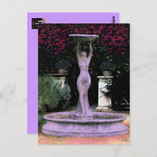 Tuingodin ~ Briefkaart (Voorkant / Achterkant)