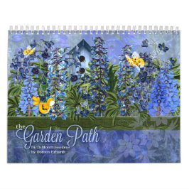Tuingpad Floral 12 maanden Kalender