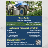 Tuingrasmaaier, Grasverzorging Flyer (Voorkant)