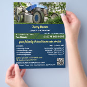 Tuingrasmaaier, Grasverzorging Flyer (Hand)