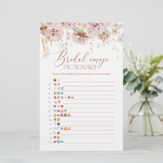 Tuingridal emoji pictionary game (Staand voorkant)