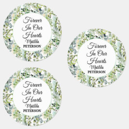 Tuingroen laat begrafenislijm / waterdicht labels