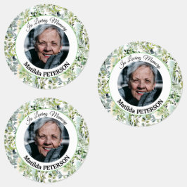 Tuingroen laat begrafenislijm / waterdicht labels