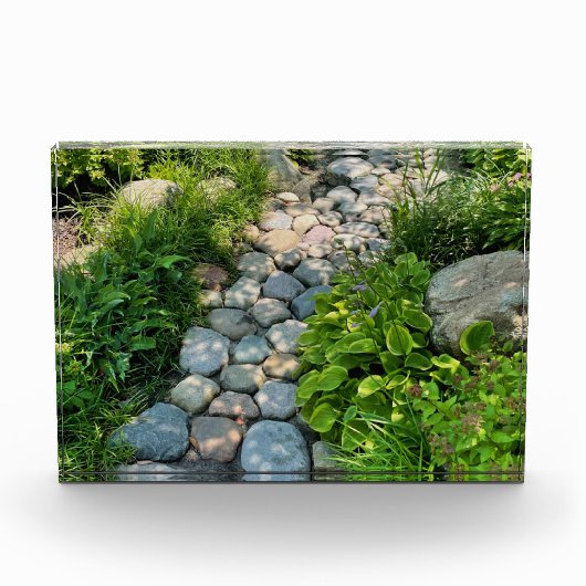 Tuingsteenpad | NATUUR | Basisleven Fotoblokken (Voorkant)