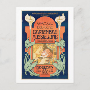Tuingtentoonstelling, Dresden 1900  Briefkaart