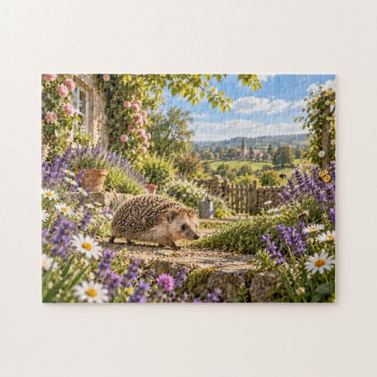 Tuinhaag Stekelige Design Legpuzzel (Horizontaal)