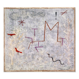 Tuinhek K | Paul Klee | Foto Afdruk