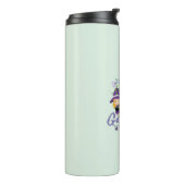 TUINHEKS - Personaliseer met tekst, spreuk, sigil Thermosbeker (Gedraaid links)