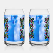 Tuinhemel blikvorm glas (Links)