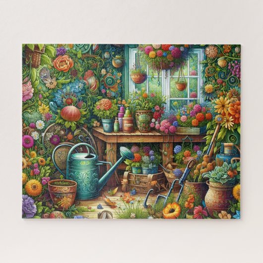 Tuinhokpuzzel Legpuzzel (Horizontaal)