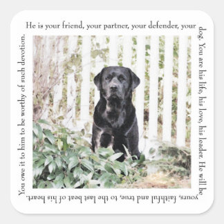 Tuinhond Stickers