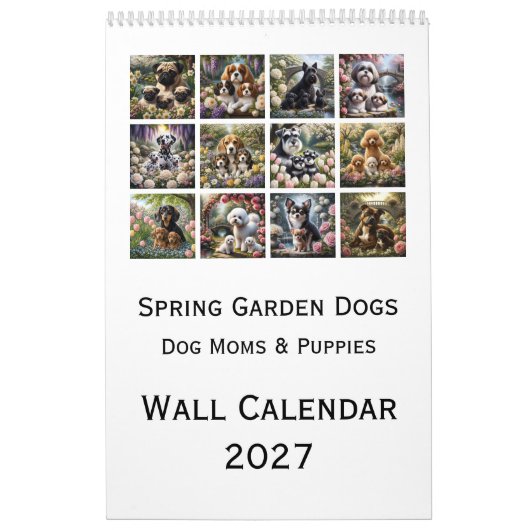 TuinHonden Muurkalender 2027 Kalender (Hoes)