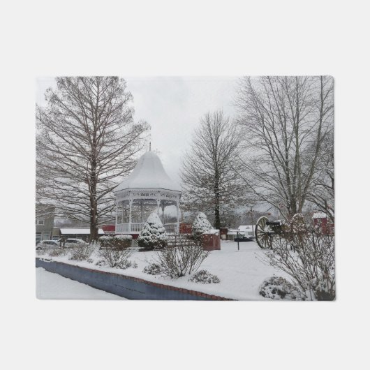 Tuinhuisje en kanon deurmat (Voorkant)