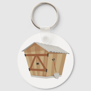 Tuinhuisje Sleutelhanger