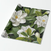 Tuinia bloemen inpakpapier (Uitgerold)