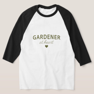 TUINIER IN HART - Donkergroene shirt hoed
