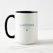TUINIER IN HART - Zwarte Mok (Links)