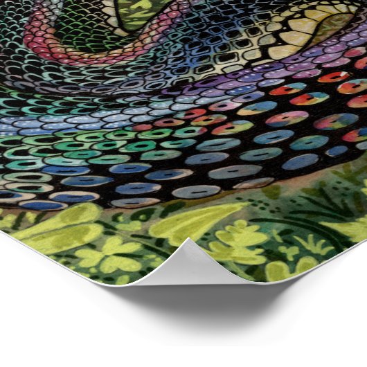 Tuinier Slang Studie Voorbij de Huid Poster (Hoek)