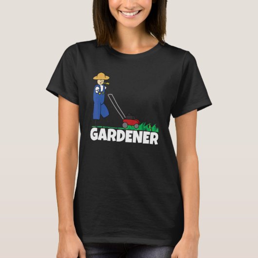 Tuinier Tuin 2 T-shirt (Voorkant)