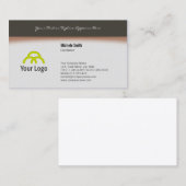 Tuinier Visitekaartje Eenvoudig ontwerp (Voorkant / Achterkant)