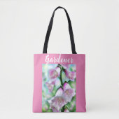 Tuinier Vogelhandschoen Bloemen Schilderen Kunst B Tote Bag (Voorkant)