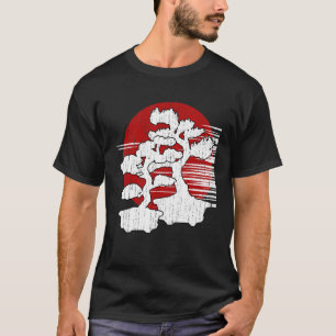Tuinierder Bonsai Boom Boeddhistische Japanse Bons T-shirt