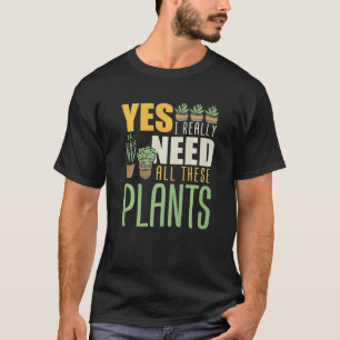 Tuinieren 4\Bloemist Ja, ik heb echt al deze P no T-shirt