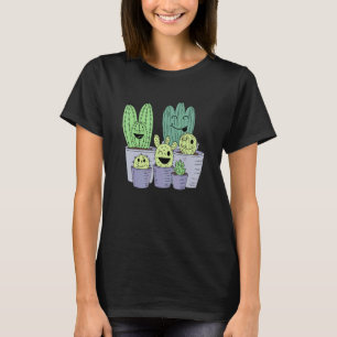 Tuinieren 4\Cactus Familie Tuin Cacti Vetplant C T-shirt