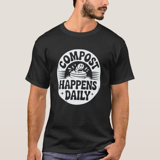 Tuinieren 4\Compost Worm Composter Tuin Composti T-shirt (Voorkant)