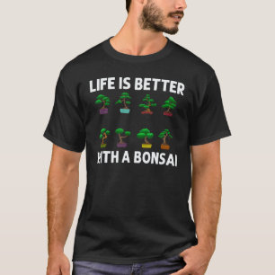 Tuinieren 4\Cool Bonsai Boom Voor Mannen Vrouwen P T-shirt
