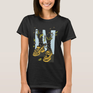 Tuinieren 4\Cottagecore Schoenen Mooie Cute Garde T-shirt