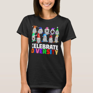 Tuinieren 4\Diversity Vieren Grappige Tuinkabouter T-shirt