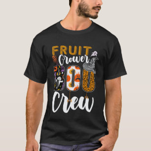 Tuinieren 4\Fruitkweker Boo Bemanning Halloween We T-shirt
