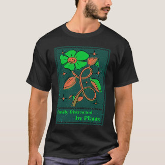 Tuinieren 4\Gemakkelijk Afgeleid door Planten Tuin T-shirt