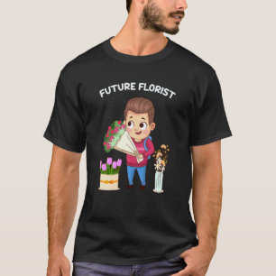 Tuinieren 4\Toekomstige Bloemist Mannen Tuinier Bo T-shirt