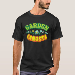Tuinieren 4\Tuin Gangsta Grappige Tuinierder Plant T-shirt