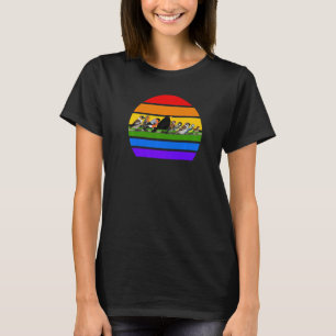 Tuinieren 4\Tuinvogels Regenboog Goudvink Roodbors T-shirt
