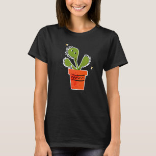 Tuinieren 4\Vleesetende Plant Venus Vliegenvanger T-shirt