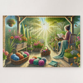 Tuinieren Breien Lezen Moeder's Serene Toevluchtso Legpuzzel