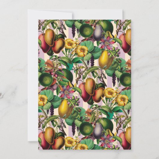 Tuinieren Dame 60e Verjaardagsfeestje Retro Floral Kaart (Achterkant)