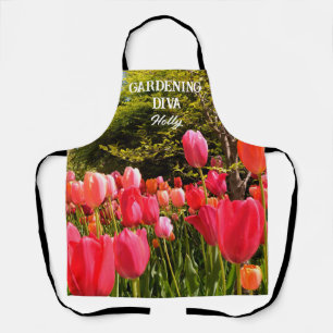 Tuinieren Diva All-Over Print Schort