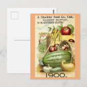  Tuinieren Fruit Groente Tuin Handleiding Briefkaart (Voorkant / Achterkant)