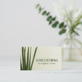 Tuinieren Gazon Care Landscape Design Architect Visitekaartje (Staand voorkant)