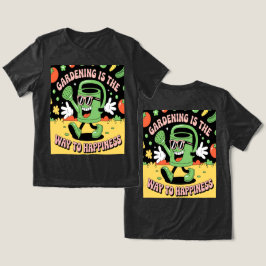 Tuinieren Geluk Watering Can Tri-Blend Shirt