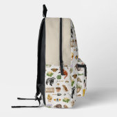 Tuinieren Gereedschap & Dierenpatroon 3-letter Mon Bedrukte Rugzak (Links)