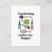 Tuinieren Gereedschap Tuinieren Visitekaartje (Voorkant)