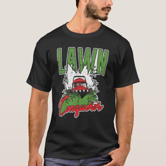 Tuinieren Grasmaaier Grasmaaier T-shirt (Voorkant)